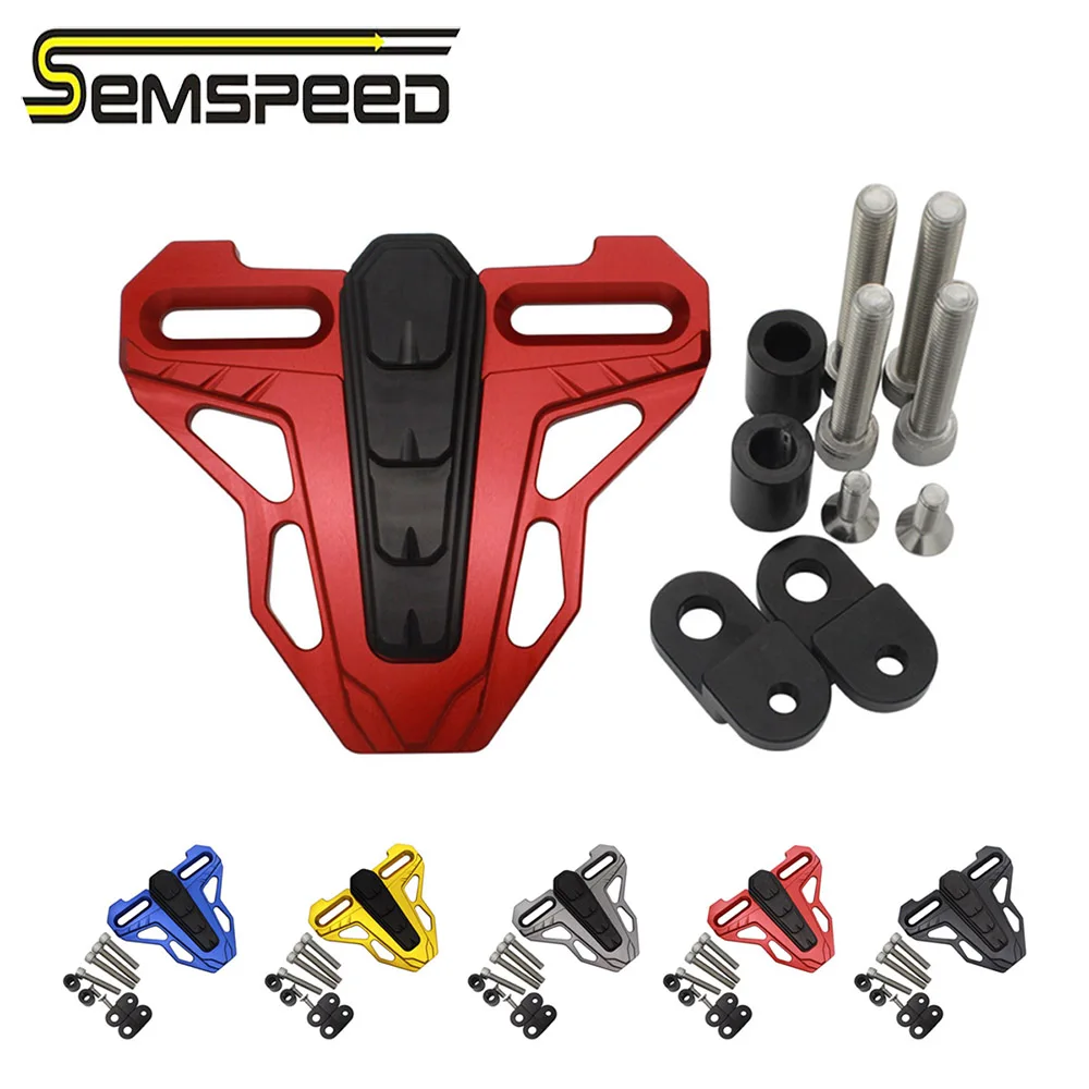 SEMSPEED Модифицированная защита двигателя скутера декоративная крышка тормозного