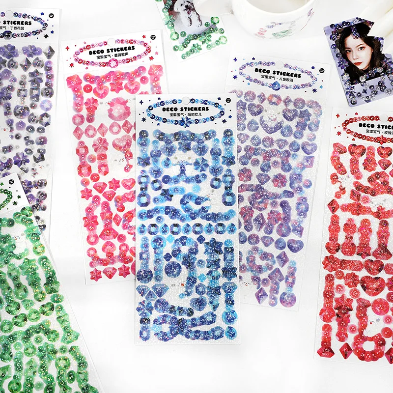 1 Sheet Ins Style Sparkling Sequin PET Sticker Hand Account DIY Decor Collage Material Plain Sheet Stickers
1 Sheet Ins Style Sparkling Sequin PET Sticker Hand Account DIY Decor Collage Material Plain Sheet Stickers