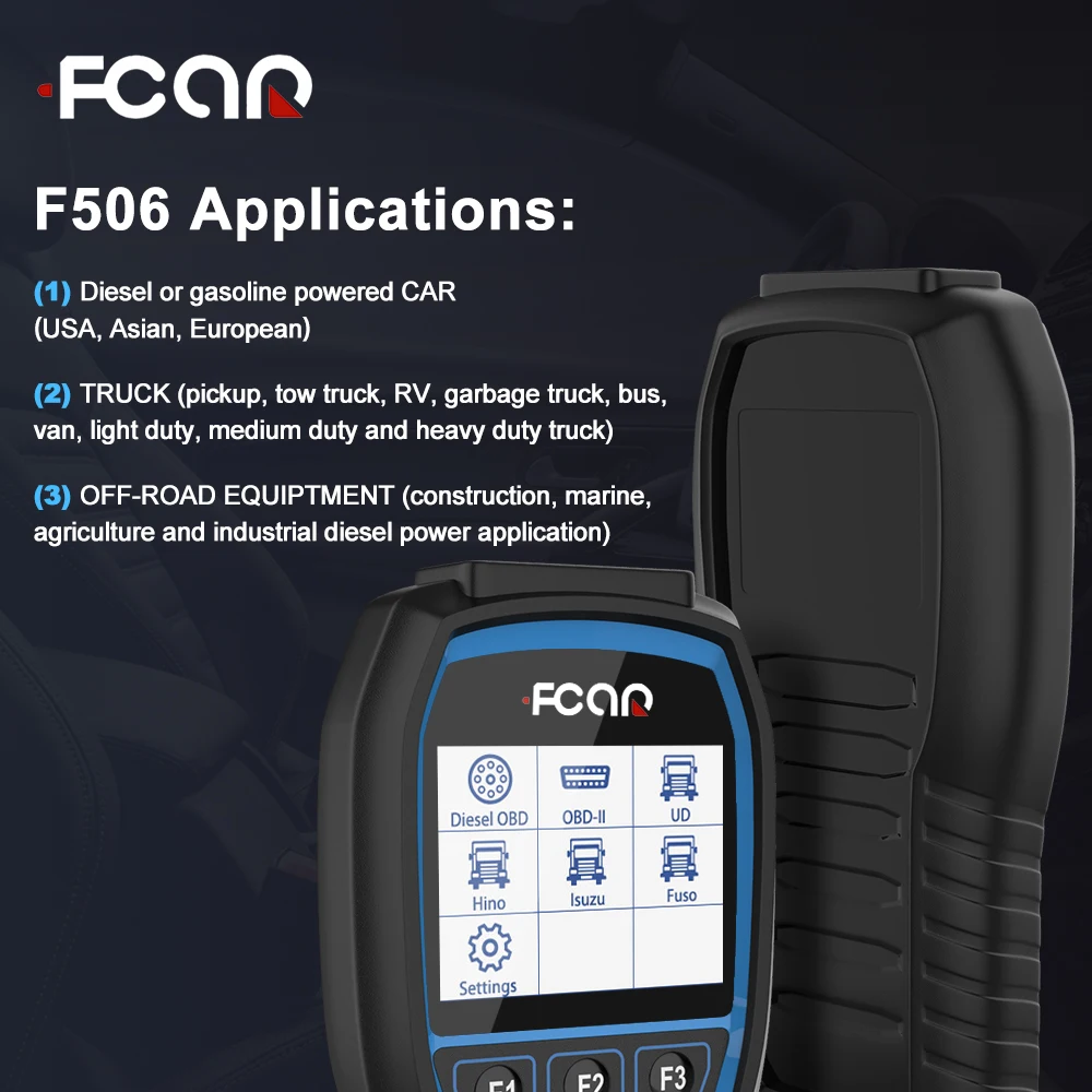 OBD2 , Fcar F506, , ABS SRS IMMO TPMS