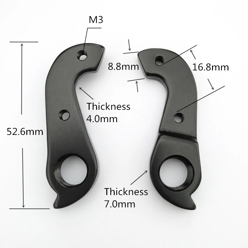 2pcs Bicycle Rear Gear hangers bike derailleur hanger Derailleur Gear dropout for Cervelo R3 2011 Cervelo derailleur hanger S5
2pcs Bicycle Rear Gear hangers bike derailleur hanger Derailleur Gear dropout for Cervelo R3 2011 Cervelo derailleur hanger S5