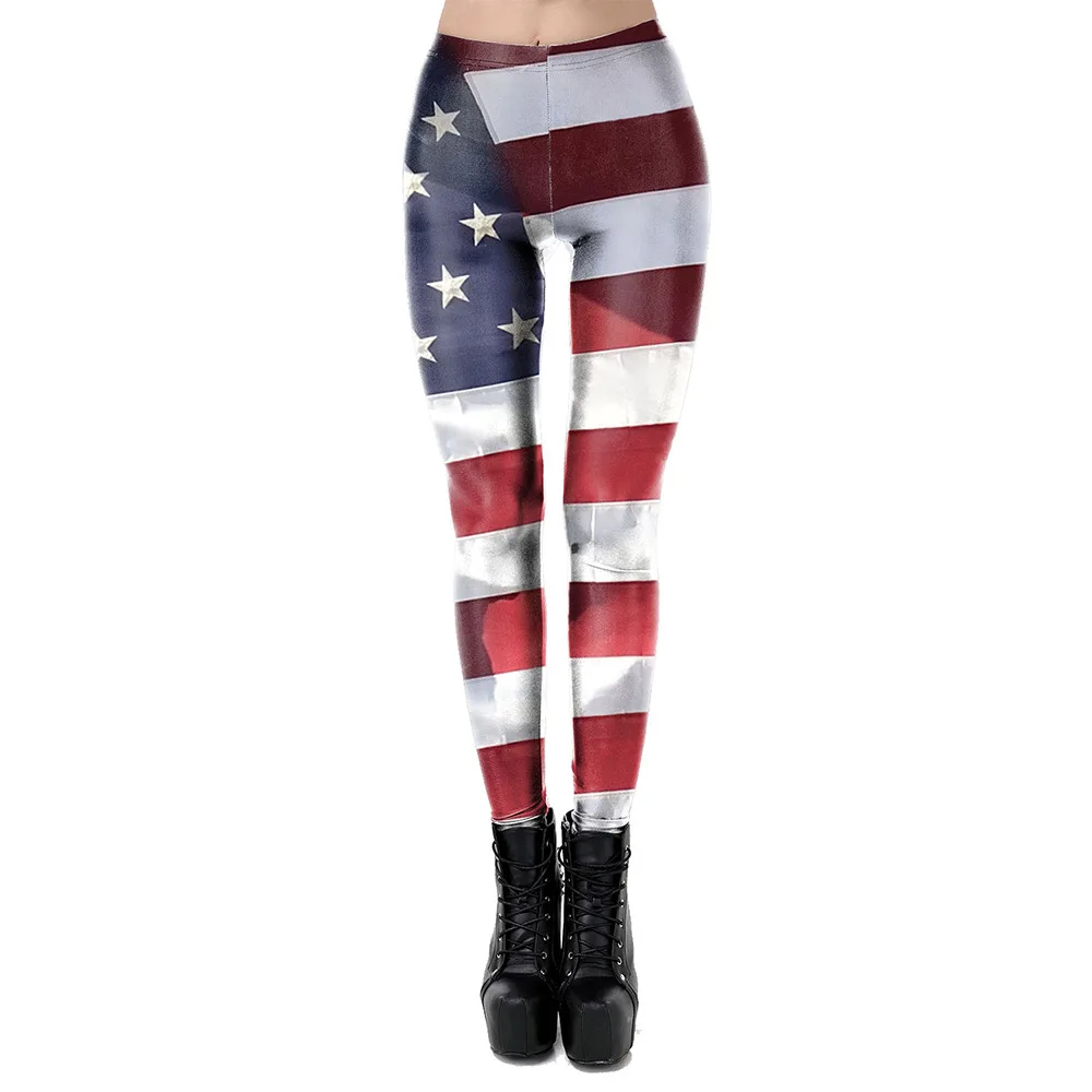 American Flag Print Sexy Skinny Leggings for Women Girl Push Up Legins Fitness Pants High Waist Activewear USA Trousers Clothes
American Flag Print Sexy Skinny Leggings for Women Girl Push Up Legins Fitness Pants High Waist Activewear USA Trousers Clothes