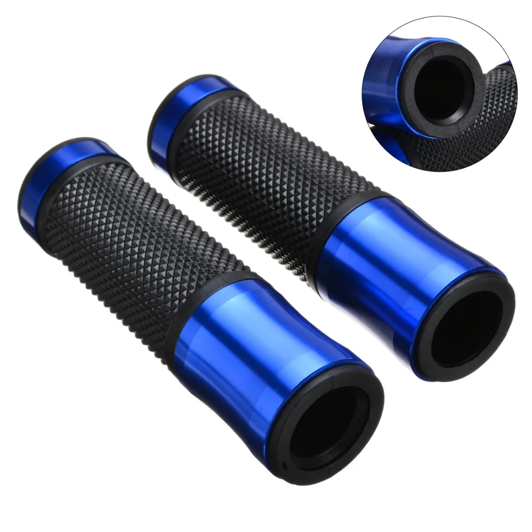 1 Pair 7/8 inch Motorcycle CNC Aluminum Handlebar Rubber Gel Hand Grips Left & Right For 7/8" Standard Handle Bar
1 Pair 7/8 inch Motorcycle CNC Aluminum Handlebar Rubber Gel Hand Grips Left & Right For 7/8" Standard Handle Bar