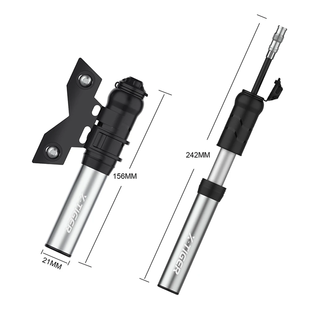 Portable Bicycle Pump 100PSI Aluminum Alloy Mini Hand Pump Schrade Presta Valves Tire Inflator MTB Road Bike Accessories
Portable Bicycle Pump 100PSI Aluminum Alloy Mini Hand Pump Schrade Presta Valves Tire Inflator MTB Road Bike Accessories