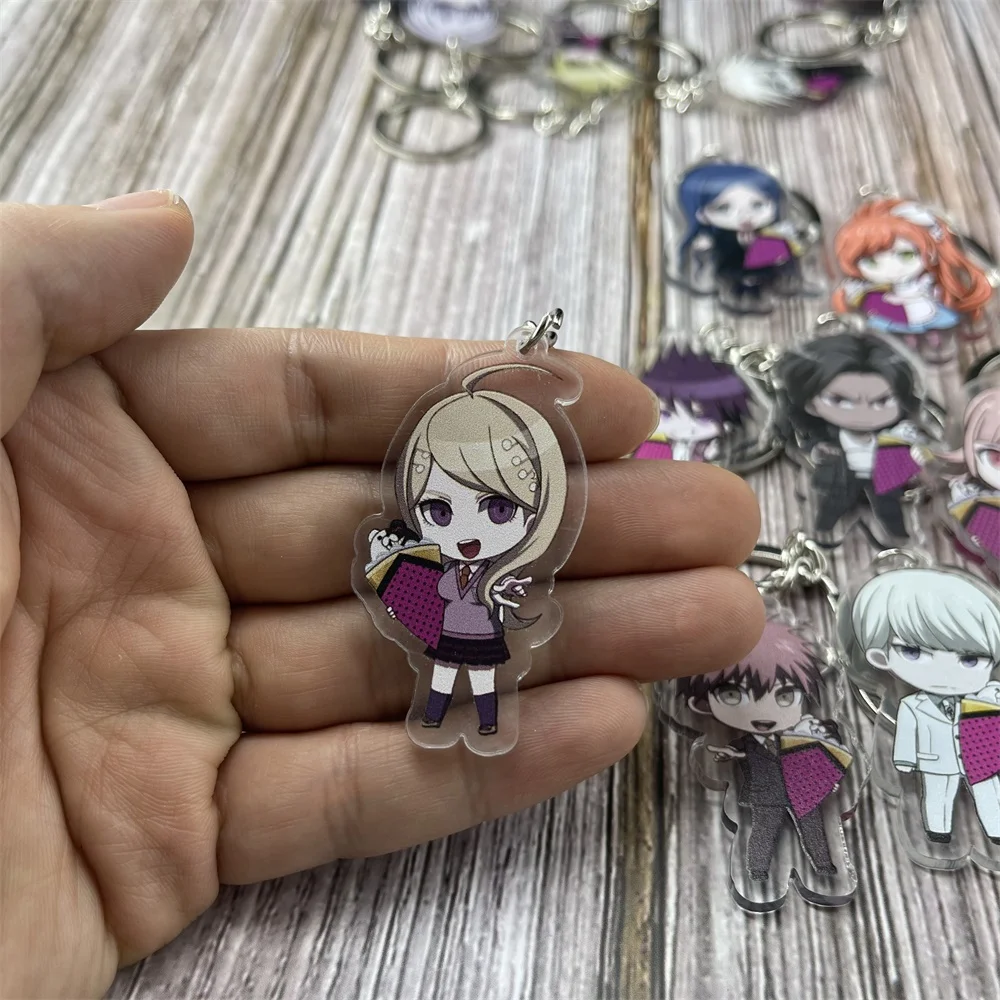 Danganronpa V3 Harukawa Maki Saihara Syuichi Key Chain Pendant Cosplay Two-sided Acrylic Keychain Keyring Prop
Danganronpa V3 Harukawa Maki Saihara Syuichi Key Chain Pendant Cosplay Two-sided Acrylic Keychain Keyring Prop