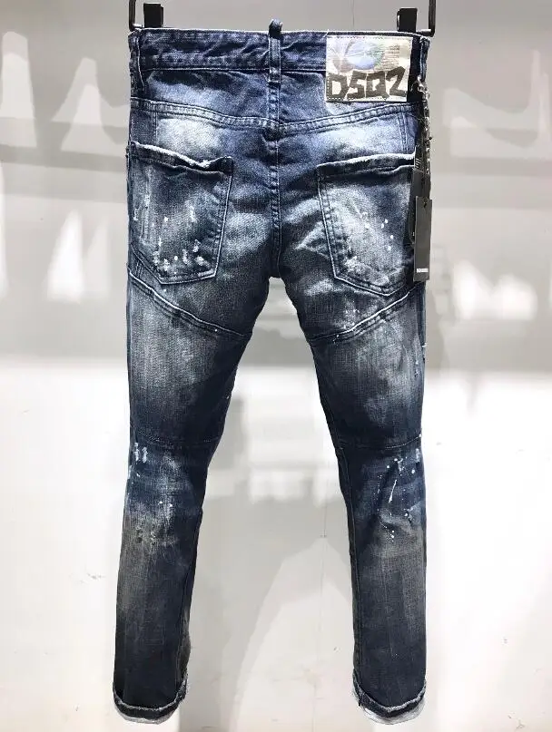 Fashion Famous Brand Designer women/Men Straight Dark Blue Color Printed Mens Jeans Ripped Jeans,100% Cotton A231
Fashion Famous Brand Designer women/Men Straight Dark Blue Color Printed Mens Jeans Ripped Jeans,100% Cotton A231