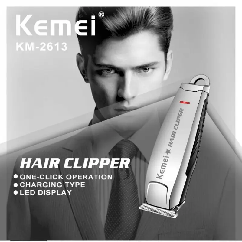Kemei Hair Clipper 0mm Electric Trimmer Professional Haircut Shaver Carving Hair Beard Machine Styling Tool
Kemei Hair Clipper 0mm Electric Trimmer Professional Haircut Shaver Carving Hair Beard Machine Styling Tool