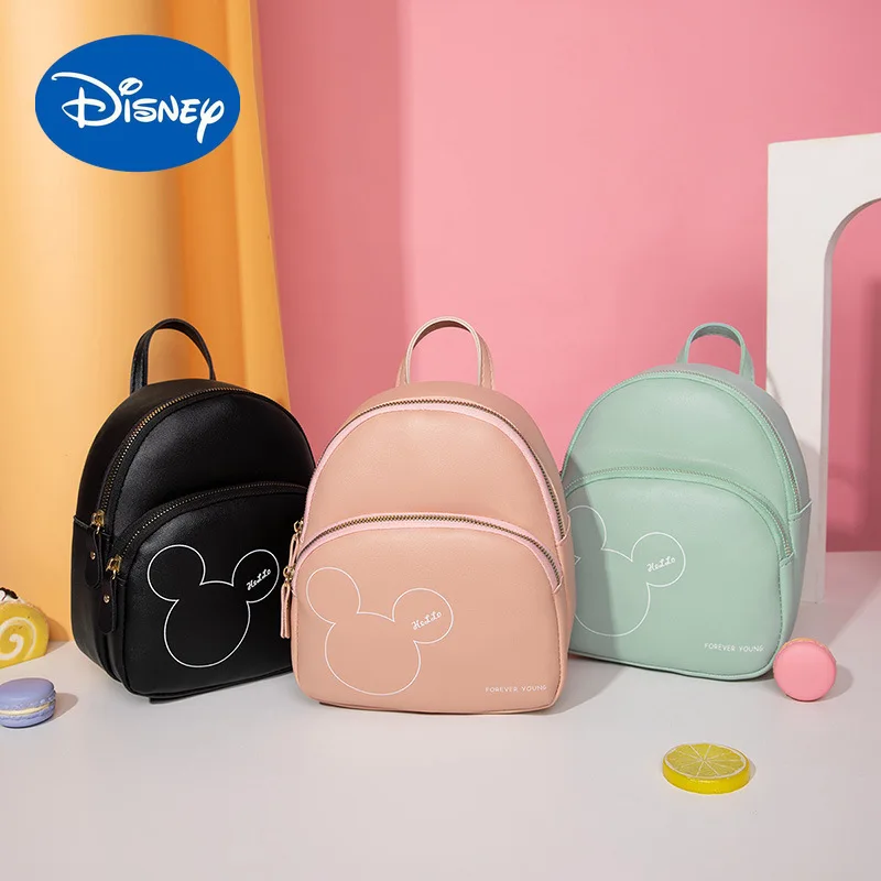 Женская сумка Disney новинка 2021 простой и прозрачный мини-рюкзак модная через плечо