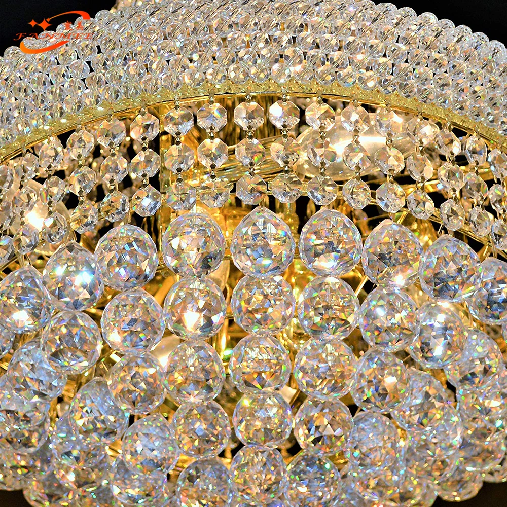 Modern Crystal Chandelier Gold Crysital Hanging Lighting Crystal Chandelier Hanging Light For Home Restaurant Hotel Decoration
Modern Crystal Chandelier Gold Crysital Hanging Lighting Crystal Chandelier Hanging Light For Home Restaurant Hotel Decoration