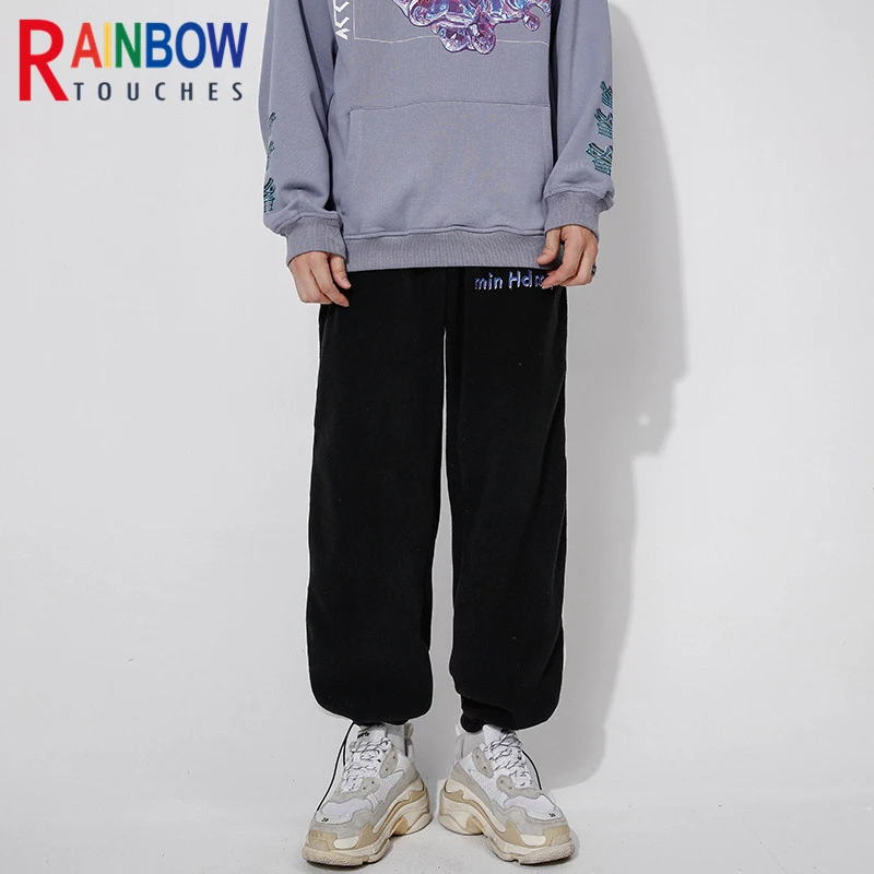 Rainbowtouches Pants Men's Smile Face Color Contrast Stitching Corset Casual Pants Hip Hop Loose Sweater Man Comfortable
Rainbowtouches Pants Men's Smile Face Color Contrast Stitching Corset Casual Pants Hip Hop Loose Sweater Man Comfortable