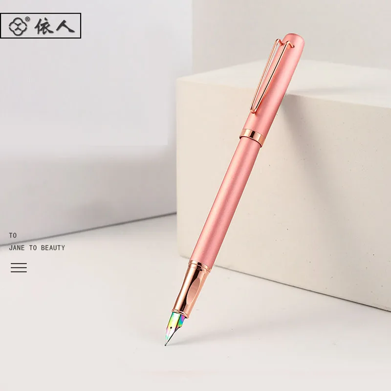 YIREN Fountain Pen New Luxury Business Metal Ink Pens High Quality Golden Clip Pens Office Gift
YIREN Fountain Pen New Luxury Business Metal Ink Pens High Quality Golden Clip Pens Office Gift