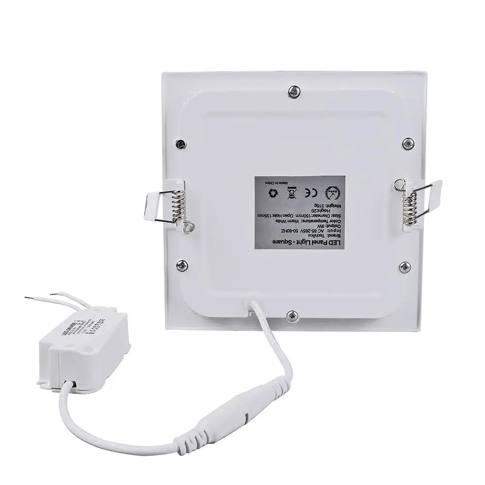 6W/ 9W/ 12W Square LED Small Panel Light Warm White AC110-265V Indoor Lighting 2PCS/Lot
6W/ 9W/ 12W Square LED Small Panel Light Warm White AC110-265V Indoor Lighting 2PCS/Lot