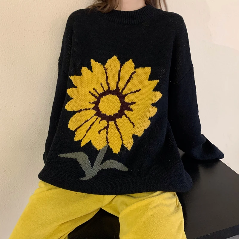 Gentle And Comfortable Loose Plus Size Sweater Women Retro Flower Embroidery Women Sweater Jacket Autumn And Winter 2020
Gentle And Comfortable Loose Plus Size Sweater Women Retro Flower Embroidery Women Sweater Jacket Autumn And Winter 2020
