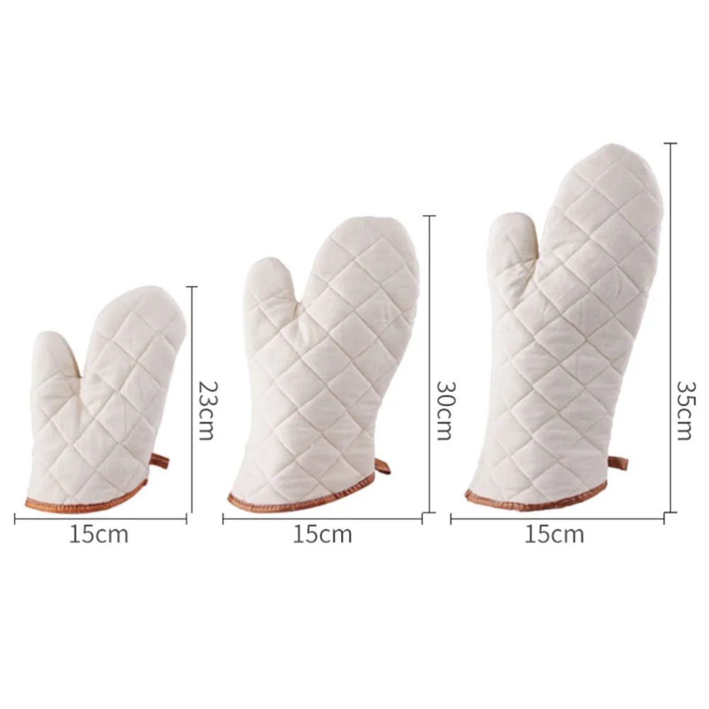 2pcs White Cotton Cloth Heat Resistant Kitchen Oven Mitt Cooking Tools for Home Restaurant (Small Size)
2pcs White Cotton Cloth Heat Resistant Kitchen Oven Mitt Cooking Tools for Home Restaurant (Small Size)