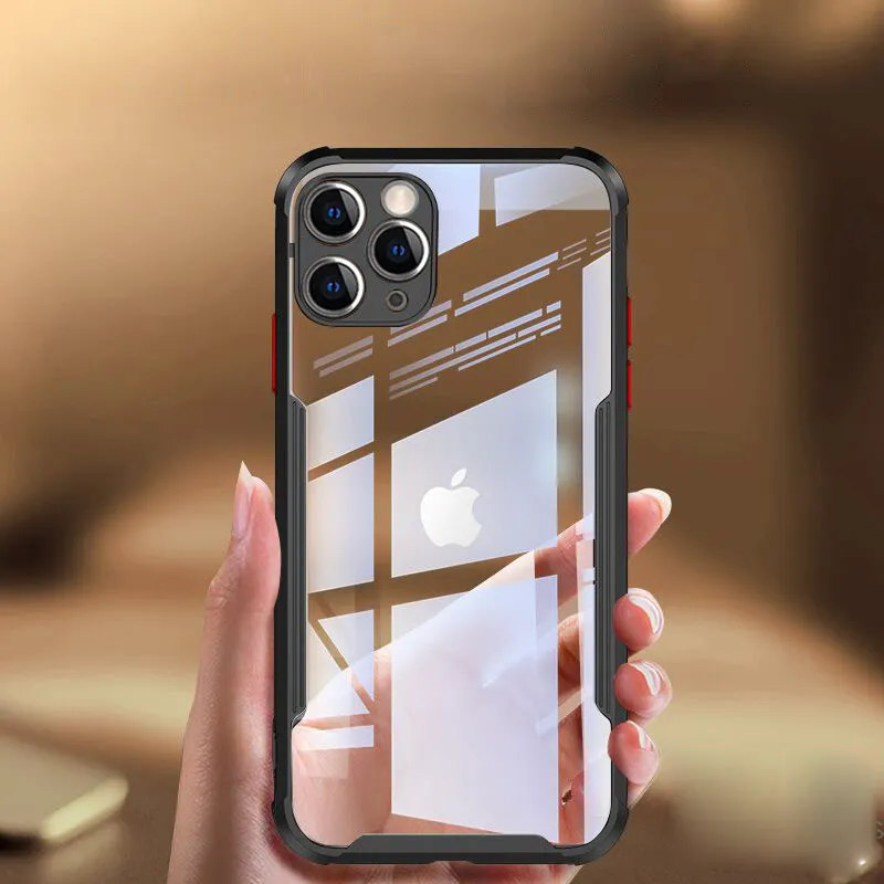 Роскошный противоударный чехол для защиты камеры телефона iPhone 11 Pro Max XR X XS 7 8 Plus SE
