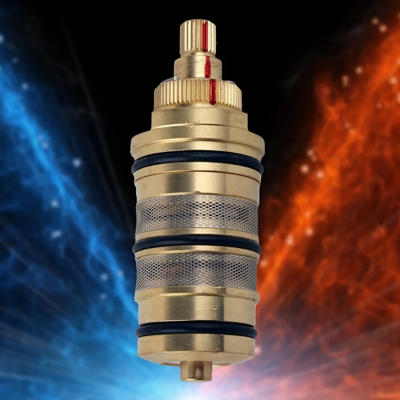 Durable Thermostatic Valve Cartridge Spool Faucet Cartridge Controlling Tap Water Temperature of Shower System
Durable Thermostatic Valve Cartridge Spool Faucet Cartridge Controlling Tap Water Temperature of Shower System