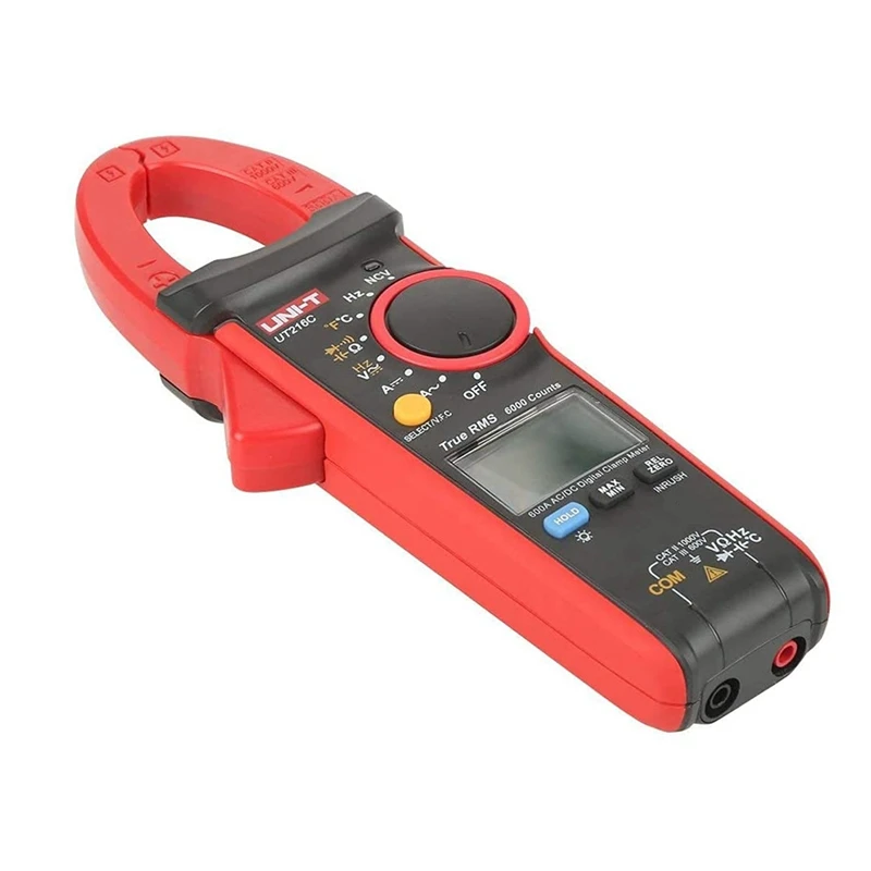 UNI-T UT216C Auto Range Digital Clamp Multimeter True RMS 600A Digital Clamp Meter AC/DC Voltage Current Detector
UNI-T UT216C Auto Range Digital Clamp Multimeter True RMS 600A Digital Clamp Meter AC/DC Voltage Current Detector