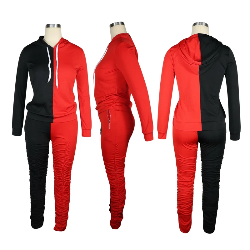 ZOOEFFBB Two Piece Outfits hoodies Women Long Sleeve Crop Top and stacked Sweatpants Fall Clothes Lounge Wear Matching Sets
ZOOEFFBB Two Piece Outfits hoodies Women Long Sleeve Crop Top and stacked Sweatpants Fall Clothes Lounge Wear Matching Sets