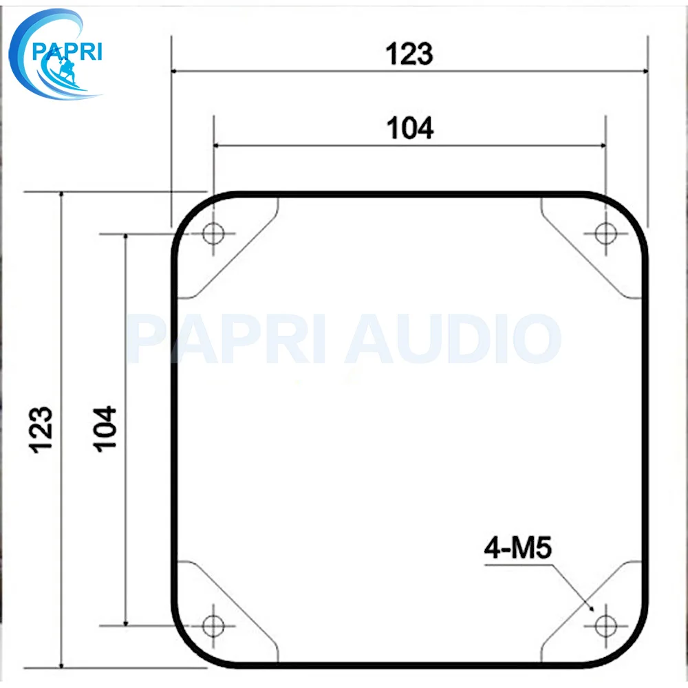 PAPRI 123*123*120MM Transformer Cover Case Box DIY Protect Cover Tube Amplifier Enclosure Black Metal HIFI For Audio 1PCS 
PAPRI 123*123*120MM Transformer Cover Case Box DIY Protect Cover Tube Amplifier Enclosure Black Metal HIFI For Audio 1PCS