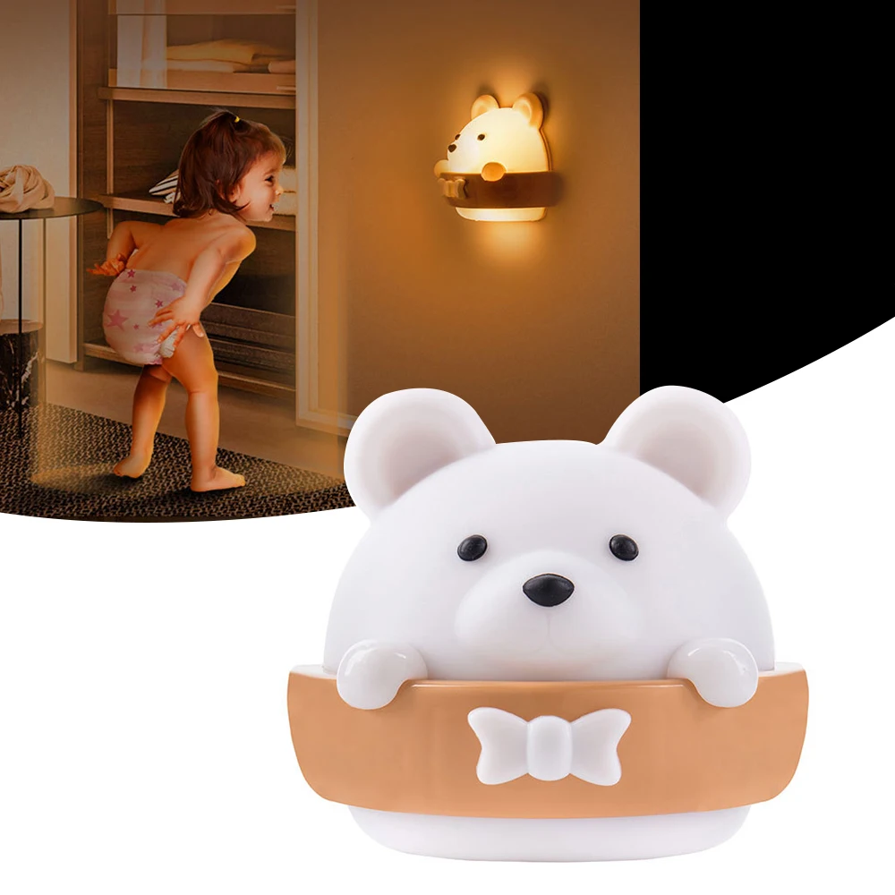 Bear LED Night Lights Bedside Wall Night Kids Bedroom Decoration Night Lamp 3 Modes Adjustable Brightness Remote Control Gift
Bear LED Night Lights Bedside Wall Night Kids Bedroom Decoration Night Lamp 3 Modes Adjustable Brightness Remote Control Gift