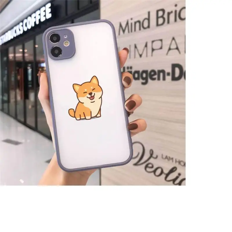 Cute cartoon animal corgi dog Phone Case Matte Transparent for iPhone 7 8 11 12 s mini pro X XS XR MAX Plus cover funda
Cute cartoon animal corgi dog Phone Case Matte Transparent for iPhone 7 8 11 12 s mini pro X XS XR MAX Plus cover funda