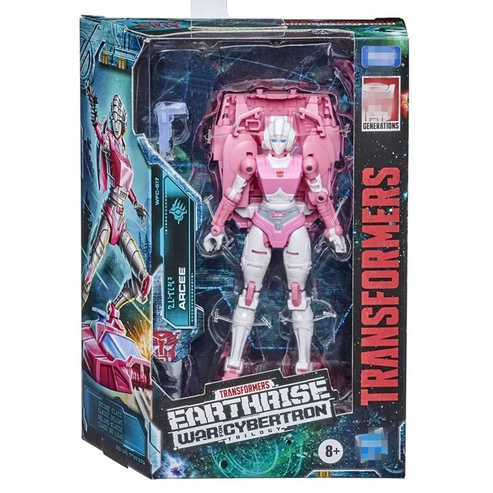 Hasbro Transformers Seibertron Earthrise 14 см Sharkticon Airwave Arcee Smokescreen ПВХ Модель игрушечная фигура
