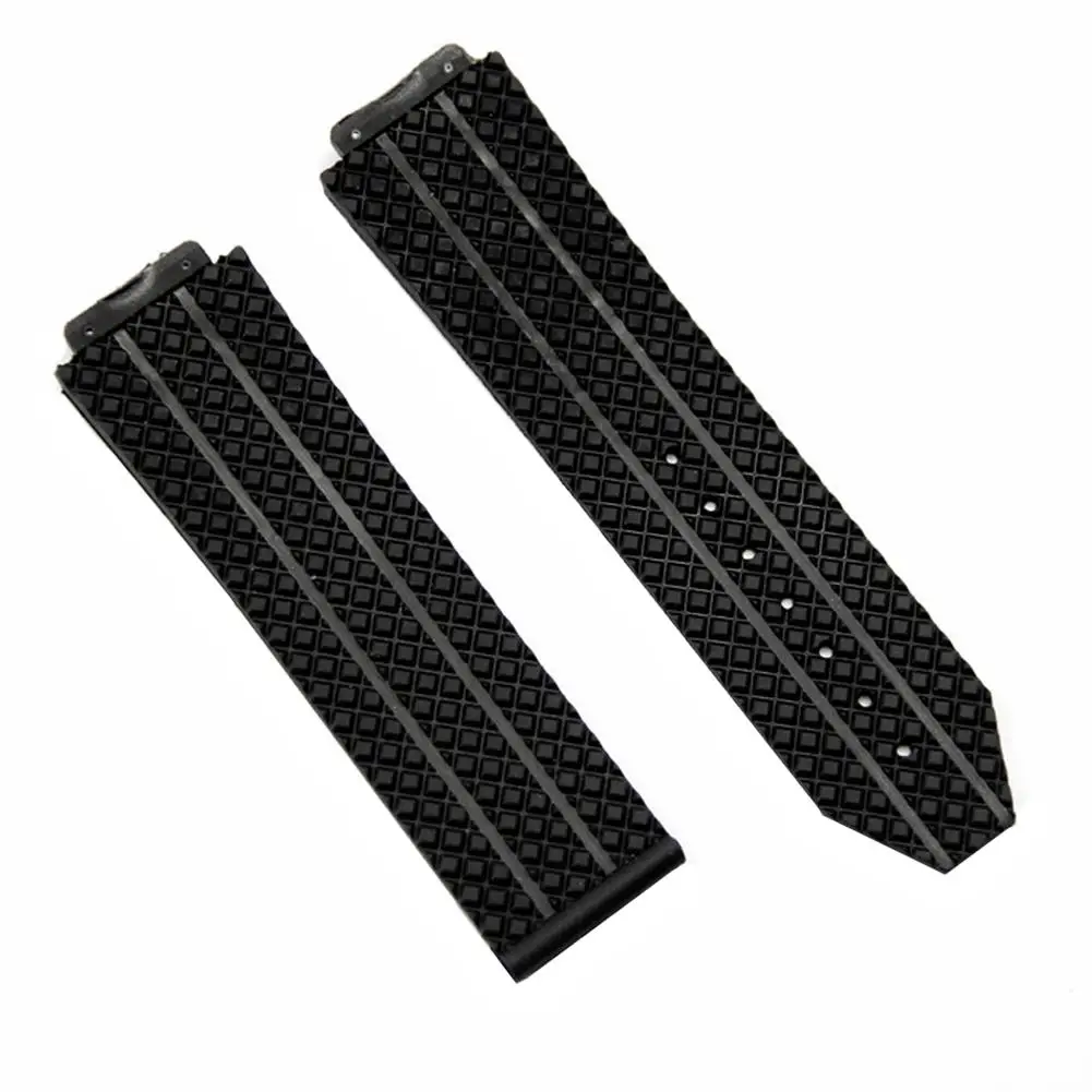 25mm SiliconeBand Rubber Watch Band Applicable For Hublot Strap For BIGS BANG Belt Butterfly Buckle Tools Watch Accessories
25mm SiliconeBand Rubber Watch Band Applicable For Hublot Strap For BIGS BANG Belt Butterfly Buckle Tools Watch Accessories