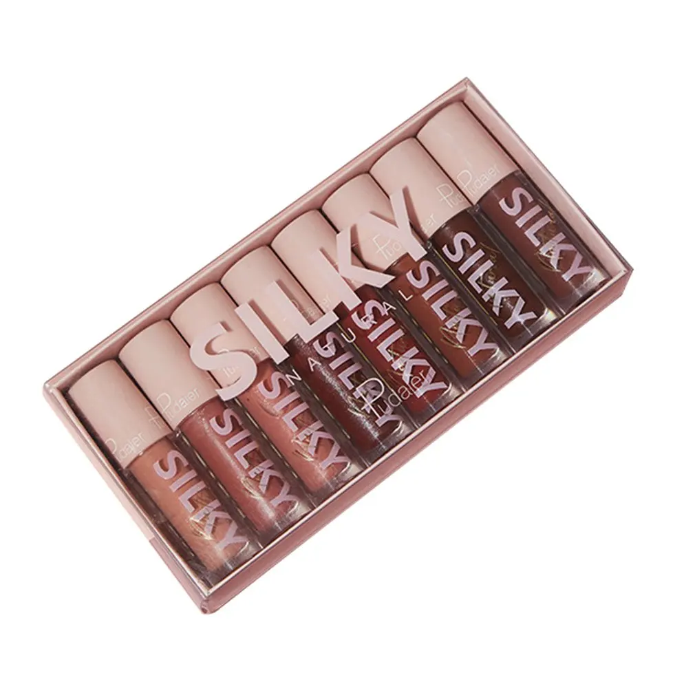 8 Colors/set Hydrating Lipstick For Lips Makeup Waterproof Lipsticks Satin Glitter Lip Glaze Professional Lip Gloss
8 Colors/set Hydrating Lipstick For Lips Makeup Waterproof Lipsticks Satin Glitter Lip Glaze Professional Lip Gloss
