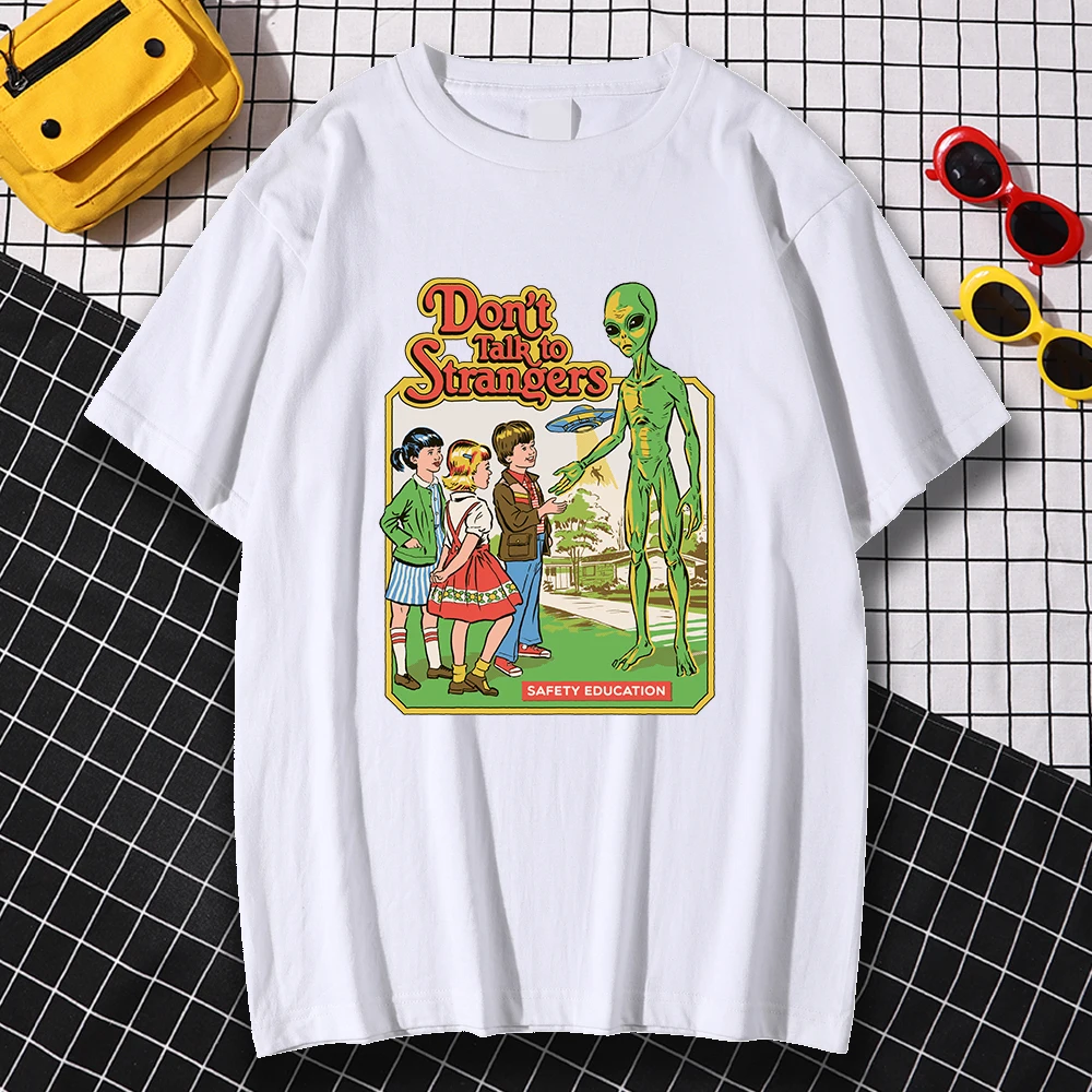 Kohpweran Vintage Harajuku Don't Talk To Strangers Printing Men's O-Neck Casual T Shirt Clothes Graphic Streetwear
Kohpweran Vintage Harajuku Don't Talk To Strangers Printing Men's O-Neck Casual T Shirt Clothes Graphic Streetwear