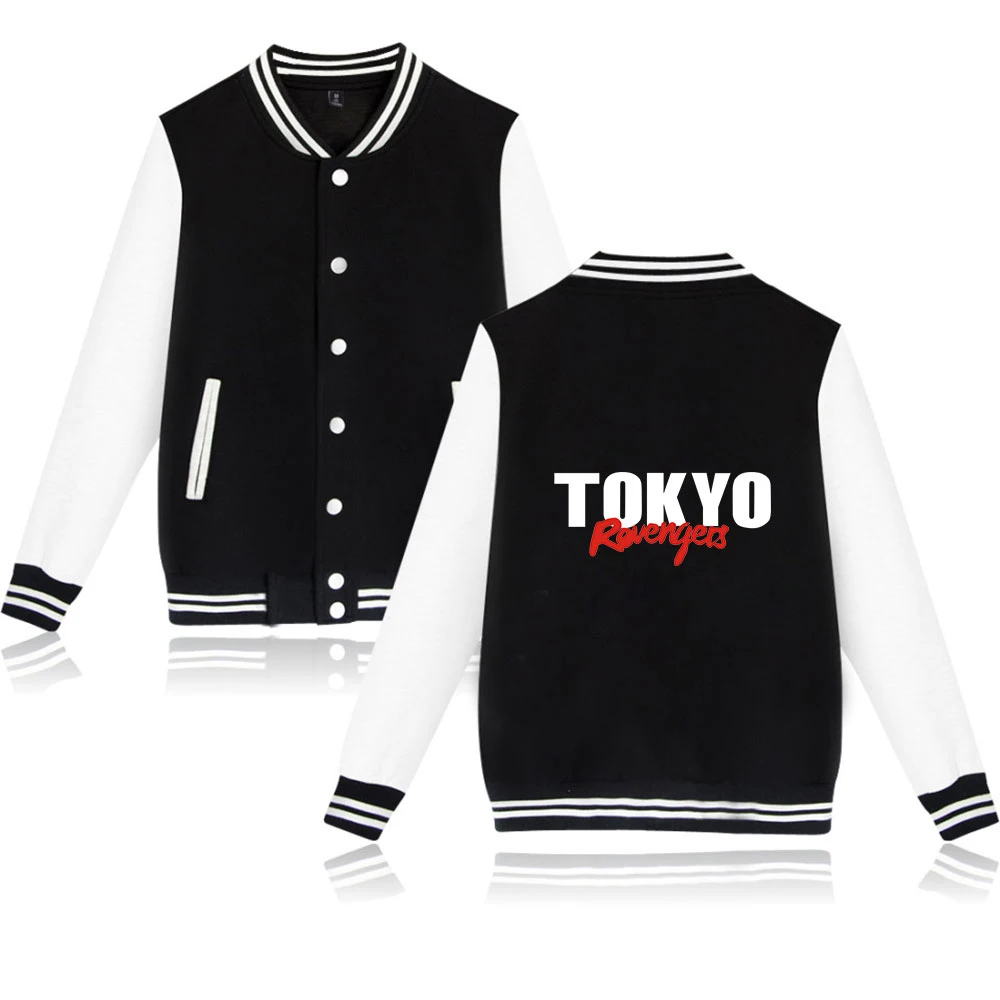Tokyo Revengers Tracksuit Baseball Jackets Unisex Long Sleeve Jacket Women Streetwear New Japanese Anime Clothes Oversized
Tokyo Revengers Tracksuit Baseball Jackets Unisex Long Sleeve Jacket Women Streetwear New Japanese Anime Clothes Oversized