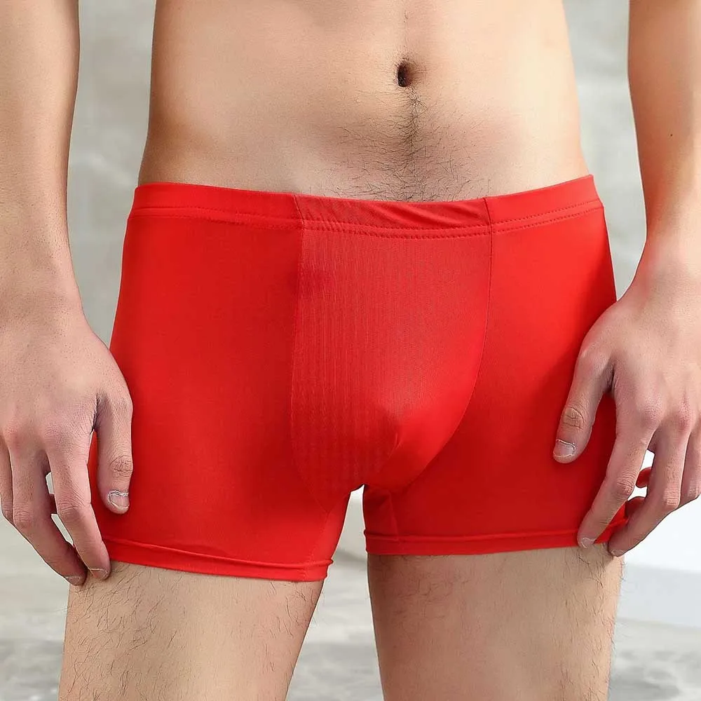 Men Boxers Seamless Ice Silk Boxershort Underwear Sexy Male Underpants Cueca Boxers Homme Ultra-thin Homme Male Panties A30
Men Boxers Seamless Ice Silk Boxershort Underwear Sexy Male Underpants Cueca Boxers Homme Ultra-thin Homme Male Panties A30