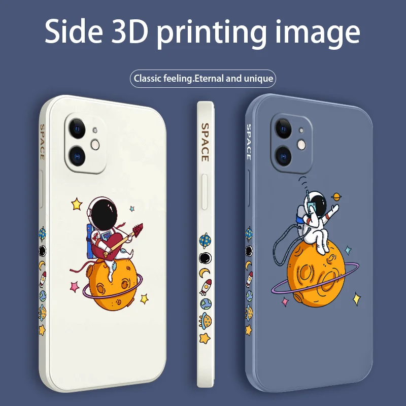 Guitar Astronaut Phone Case For iPhone 12 11 Pro Max X XS XR XSMAX SE2020 8 8Plus 7 7Plus 6 6S Plus Liquid Silicone Cover 
Guitar Astronaut Phone Case For iPhone 12 11 Pro Max X XS XR XSMAX SE2020 8 8Plus 7 7Plus 6 6S Plus Liquid Silicone Cover