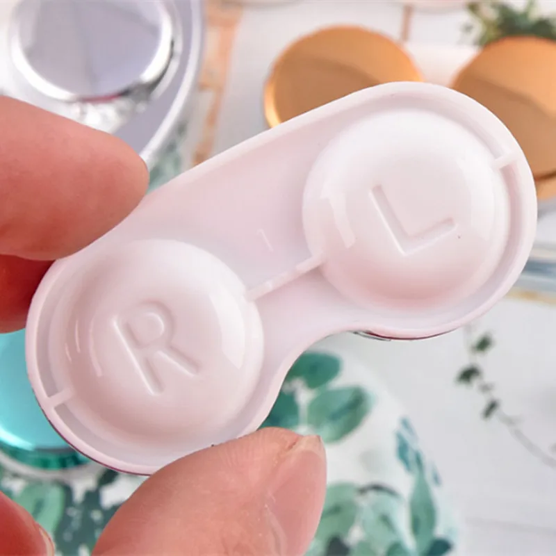 New Thin Contact Lenses Case For Glasses Colored Lenses For Eyes Glasses Case Exquisite Glossy Cobblestone Contact Lens Case
New Thin Contact Lenses Case For Glasses Colored Lenses For Eyes Glasses Case Exquisite Glossy Cobblestone Contact Lens Case