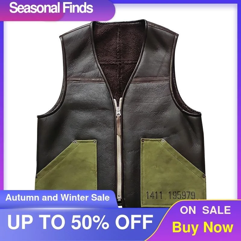 Черный 2021 натуральный овчинный жилет, мужской повседневный стиль, Женский 4XL, Осеннее облегающее короткое пальто из натуральной овчины 
Черный 2021 натуральный овчинный жилет, мужской повседневный стиль, Женский 4XL, Осеннее облегающее короткое пальто из натуральной овчины