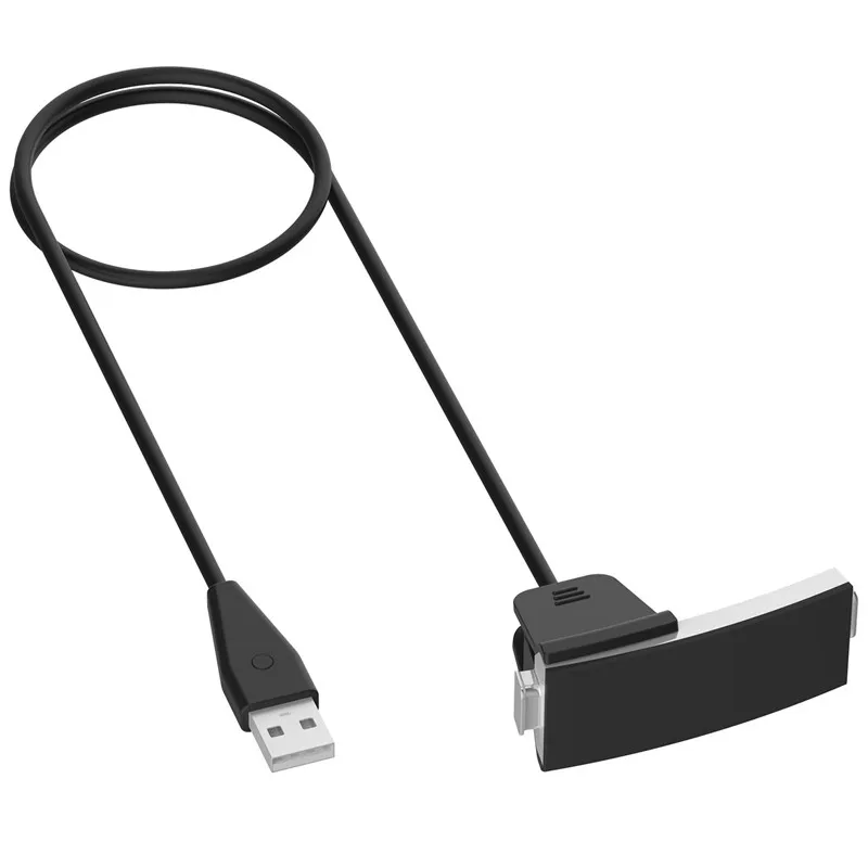 USB-кабель для зарядки Fitbit Alta HR зарядное устройство черный шнур с функцией сброса
