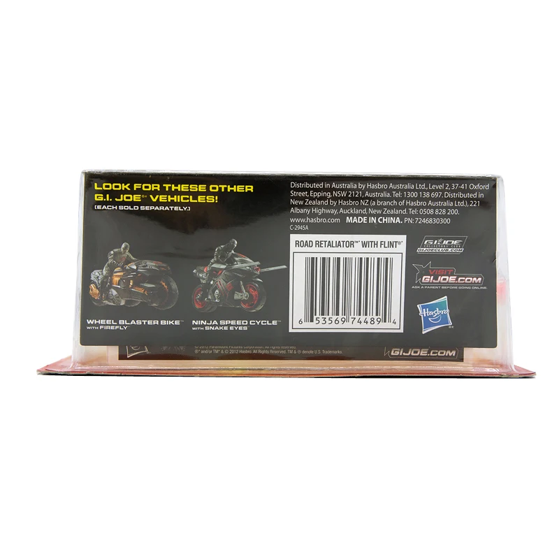 Hasbro 3.75 inch G.I. Joe Classified Series Road Retaliator Soldier Pull Back Motorcycle Vehicle Action Figure Anime Toy model
Hasbro 3.75 inch G.I. Joe Classified Series Road Retaliator Soldier Pull Back Motorcycle Vehicle Action Figure Anime Toy model