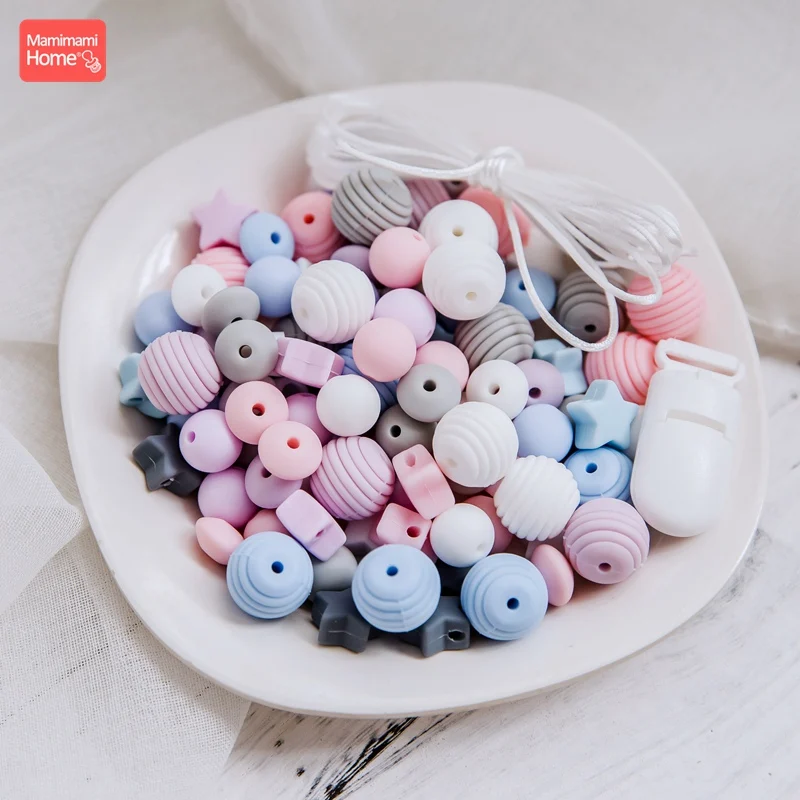 1set Baby Teether Silicone Beads Set Diy For Pacifier Clip Chain Nursing Bracelets Necklace Food Grade Perle Silicone Rodent Toy
1set Baby Teether Silicone Beads Set Diy For Pacifier Clip Chain Nursing Bracelets Necklace Food Grade Perle Silicone Rodent Toy