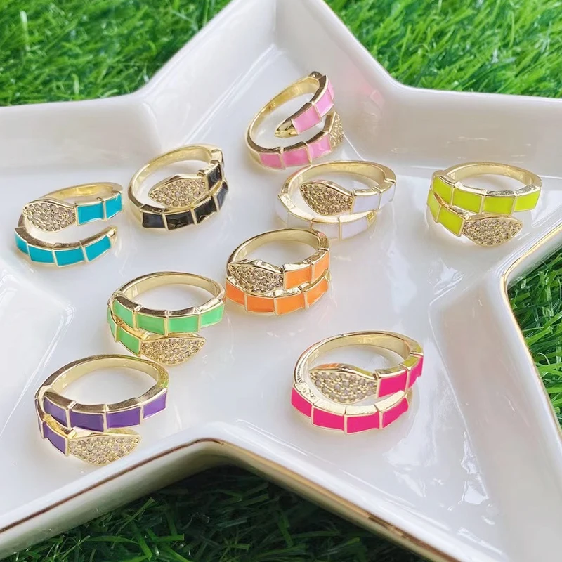 5Pcs Enamel colorful Jewelry Ring Zircon jewelry ring Metal rings accessories jewelrys for women Rings jewelry ring 51632
5Pcs Enamel colorful Jewelry Ring Zircon jewelry ring Metal rings accessories jewelrys for women Rings jewelry ring 51632