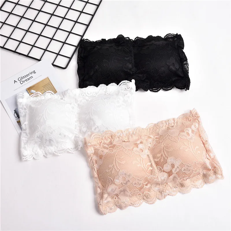 Women's Sexy Lace Bra Push Up Bralette Female Strapless Seamless Wrap Top Chest Plus Size Padded Three Hook Underwear Lingerie
Women's Sexy Lace Bra Push Up Bralette Female Strapless Seamless Wrap Top Chest Plus Size Padded Three Hook Underwear Lingerie