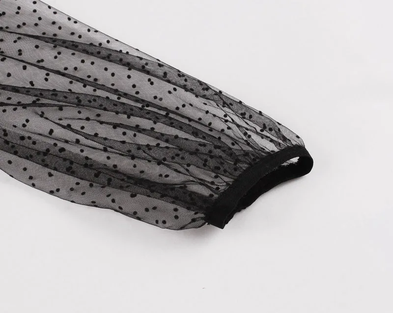 Fashion Women's Long Sleeve Lace Dress Deep V-neck Polka Dots Party Knee Length Dresses Vestidos Size S-XXL
Fashion Women's Long Sleeve Lace Dress Deep V-neck Polka Dots Party Knee Length Dresses Vestidos Size S-XXL
