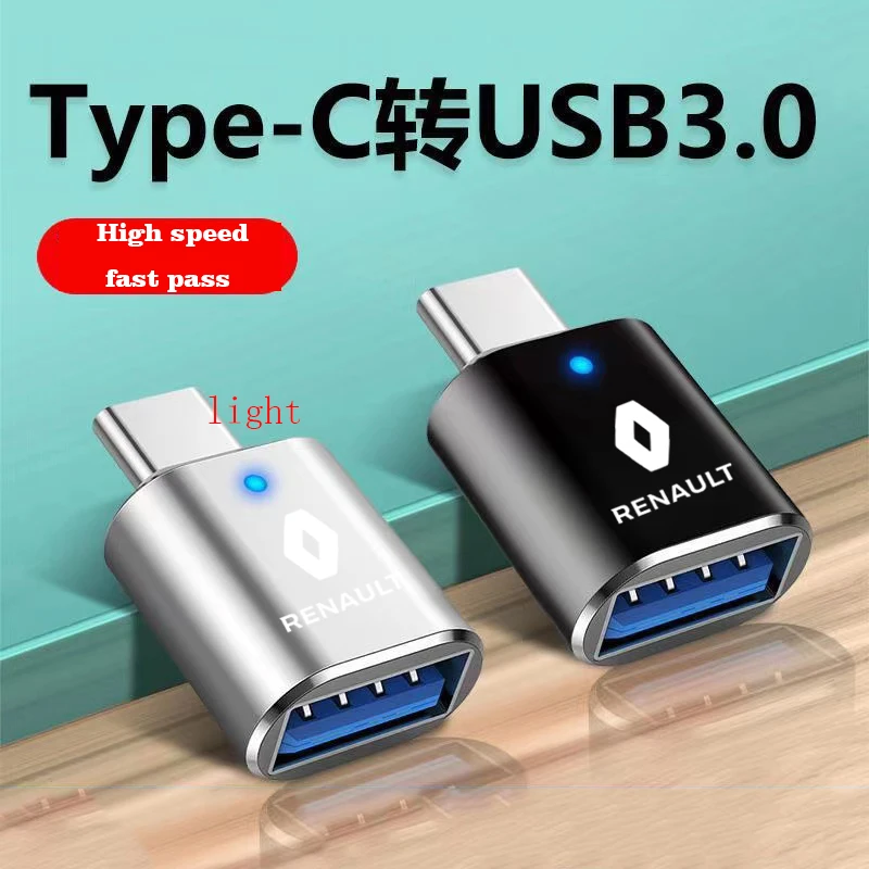 Car Accessories Type-c To USB Car Charger for Renault Captur Duster Megane 2 3 Clio Logan Laguna 2 Kadjar Scenic 2 Sandero
Car Accessories Type-c To USB Car Charger for Renault Captur Duster Megane 2 3 Clio Logan Laguna 2 Kadjar Scenic 2 Sandero