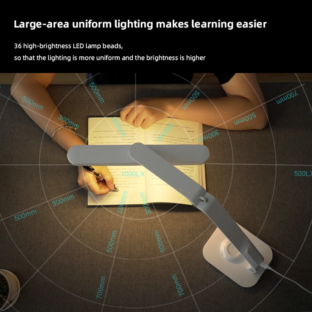LED Desk Lamp 360 Degree Adjustable Foldable 5 Color Dimming Table Touch Light USB Eye Protection Learning Office Light Night
LED Desk Lamp 360 Degree Adjustable Foldable 5 Color Dimming Table Touch Light USB Eye Protection Learning Office Light Night