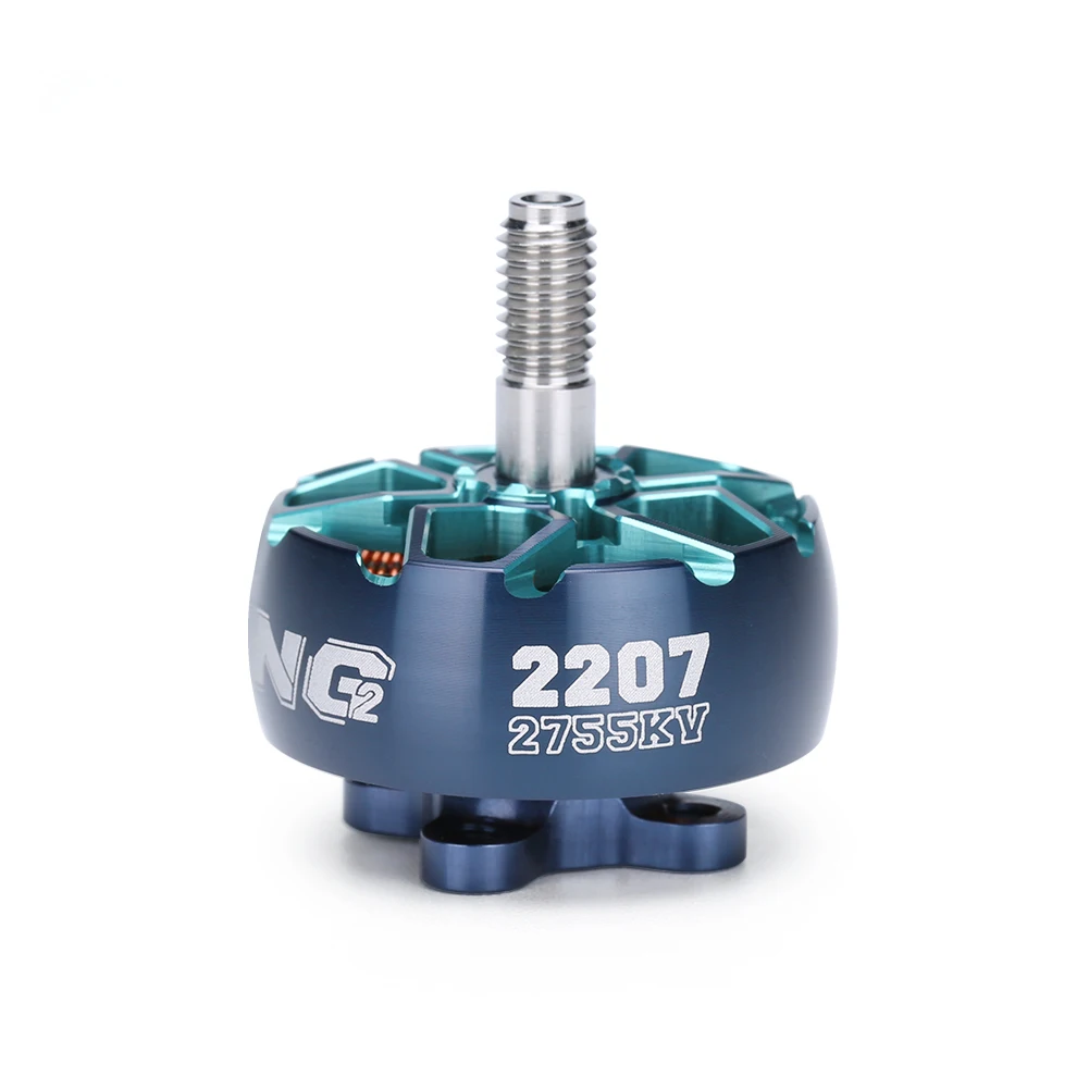 IFlight XING2 XING V2 2207/2306 1755/1855/2555/2755KV бесщеточный двигатель 4-6S для FPV гоночного радиоуправляемого дрона
IFlight XING2 XING V2 2207/2306 1755/1855/2555/2755KV бесщеточный двигатель 4-6S для FPV гоночного радиоуправляемого дрона