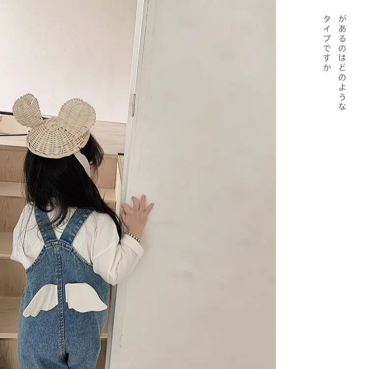 Children Clothing 2021 Cute Cartoon Overalls Spring and Summer New Boys and Girls Western Style Jeans Baby Pants 
Children Clothing 2021 Cute Cartoon Overalls Spring and Summer New Boys and Girls Western Style Jeans Baby Pants