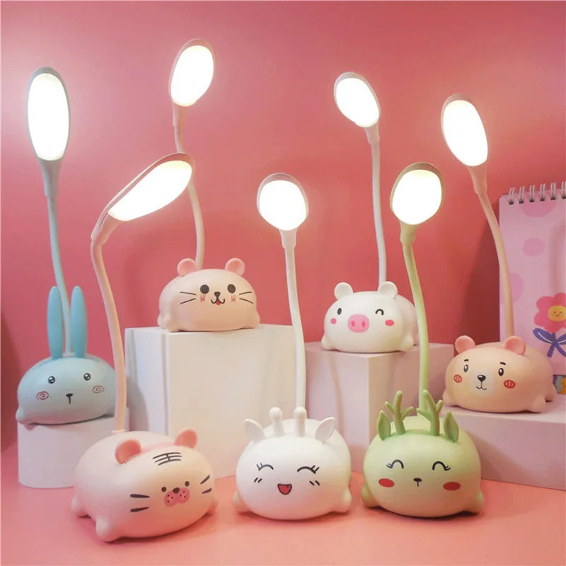 Cartoon Cute Pet Animal Bear Pig Cat Dog Usb Recharge Battery Led Table Night Light Child Eye Protection Warm White Desk Lamp
Cartoon Cute Pet Animal Bear Pig Cat Dog Usb Recharge Battery Led Table Night Light Child Eye Protection Warm White Desk Lamp