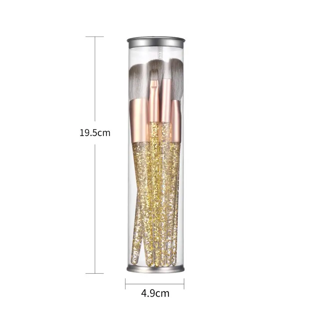7pcs Makeup Brush Set With Glitter Shinny Crystal Handle Foundation Blending Power Contour Face Cosmetic Make Up Tool Set
7pcs Makeup Brush Set With Glitter Shinny Crystal Handle Foundation Blending Power Contour Face Cosmetic Make Up Tool Set