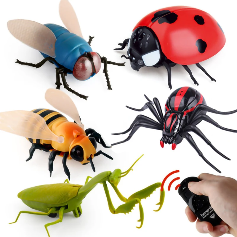RC animal infrared remote control Simulation insect model toys Electric robot Halloween Prank Insects kids toys spider bee fly
RC animal infrared remote control Simulation insect model toys Electric robot Halloween Prank Insects kids toys spider bee fly