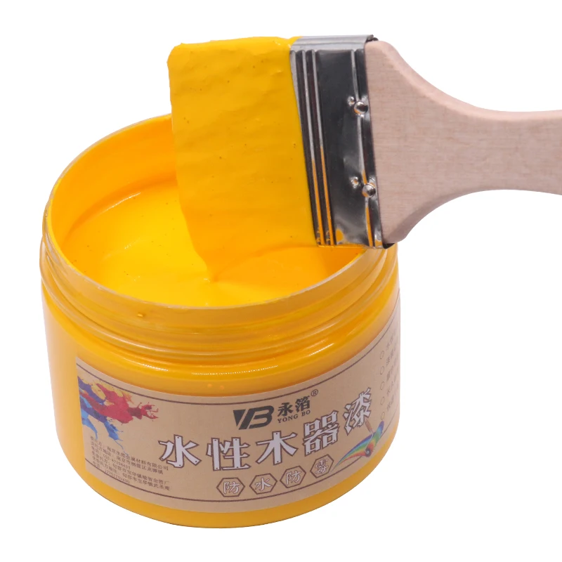 Краска из дерева среднего желтого цвета на водной основе, водостойкий и устойчивый к плесени лак для дерева, ткани, бумаги, Canv 
Краска из дерева среднего желтого цвета на водной основе, водостойкий и устойчивый к плесени лак для дерева, ткани, бумаги, Canv