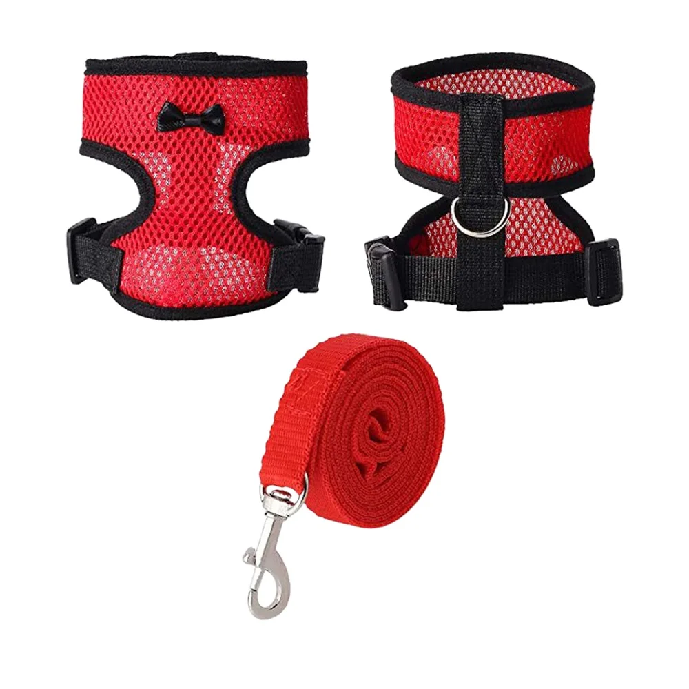Pets Vest Harness with Leash Breathable Mesh Chicken Duck Vest Small Cat Puppy Outdoor Safety Adjustable Harnesses Pet Supplies
Pets Vest Harness with Leash Breathable Mesh Chicken Duck Vest Small Cat Puppy Outdoor Safety Adjustable Harnesses Pet Supplies