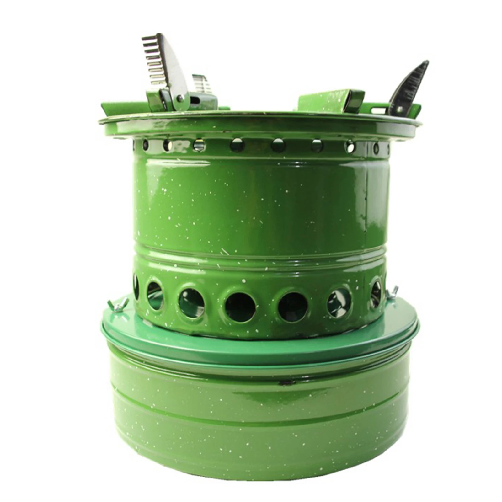 Handy Camping Stove Outdoor Hiking Cookware 16 Wicks Kerosene Stove Heaters
Handy Camping Stove Outdoor Hiking Cookware 16 Wicks Kerosene Stove Heaters