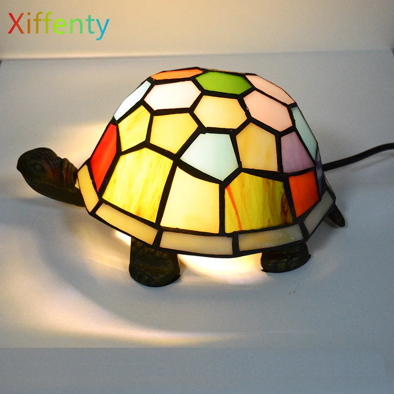 Stained Glass Table Lamp Little Turtle Bedroom Bedside Lamp Baby Room Children's Night Light
Stained Glass Table Lamp Little Turtle Bedroom Bedside Lamp Baby Room Children's Night Light